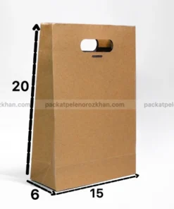 بگ کرافت دسته موزی سایز 15 در 20 در 6